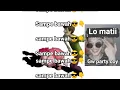 Lagu LO MAT! GW PARTY COY SAMPE BAWAH (MEME)