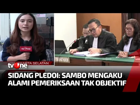 Ferdy Sambo Jalani Sidang Pleidoi