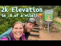 Hiking up THE INCLINE in Manitou Springs Colorado Heavy Breathing