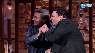                            رقص محمد فؤاد ومحمود سعد علي كامننا في الأستوديو  دندنها