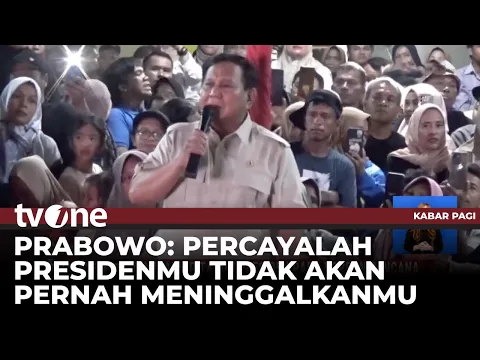 Ini Janji Akhir Tahun Presiden Prabowo ke Korban Bencana Sumatra