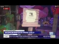 Kohr Explores Tee up at Wonderwood Mini Golf