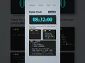 Create Digital Clock Using html CSS JavaScript Project