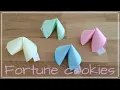 Download Lagu HOW TO: MAKE YOUR OWN FORTUNE COOKIES | EASY PAPER DIY