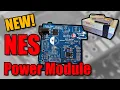 Nintendo Entertainment System mod by Tim Worthington Geek Island Gaming Power board replacement