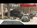 Man in custody following Warren standoff
