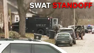 Man in custody following Warren standoff