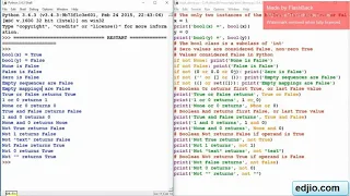 Python Programming Boolean Type