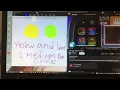 Vtech Little Apps Tablet - Color Yellow and Lime 2 Medium Dots Circles