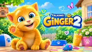Talking Ginger2 #cat #angel #totalgaming 