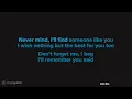 Adele - Someone Like You (Karaoke Acoustic)