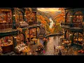Download Lagu Jazz Relaxing Music at Charming Fall Coffee Shop Ambience 🍂 Smooth Autumn Jazz Background Music