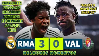 ENDR1CK ENTROU E MARCOU LINDO GOL EM SUA ESTRÉIA NO SANT1AGO B3RNABEU PELO MAIOR TIME DO MUNDO