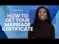 How To Get Your Marriage Certificate Fast in 2025