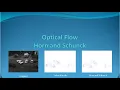 Optical Flow Lukas and Kanade
