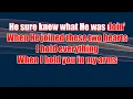 Tracy Byrd - The Keeper Of The Stars (karaoke) (by request)