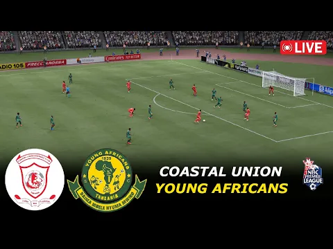 Video Thumbnail: 🔴Young Africans vs Coastal Union / Tanzanian Premier League 2025 | eFootball PES 21 Simulation