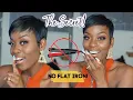 MUST TRY THE QUICKEST WAY TO STYLE YOUR PIXIE Short Hair Tutorial Roxy Bennett