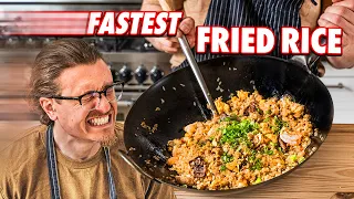 Download Making Fried Rice Faster Than A Restaurant | But Faster MP3