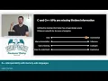 2025 EuroLLVM - C interoperability with memory-safe languages