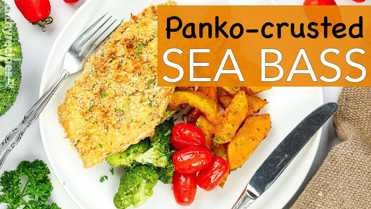 How to Make Panko-crusted Sea Bass