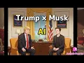 AnimeShorts Trump Musk Rubbing hands meme meme