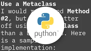 Creating a singleton in Python