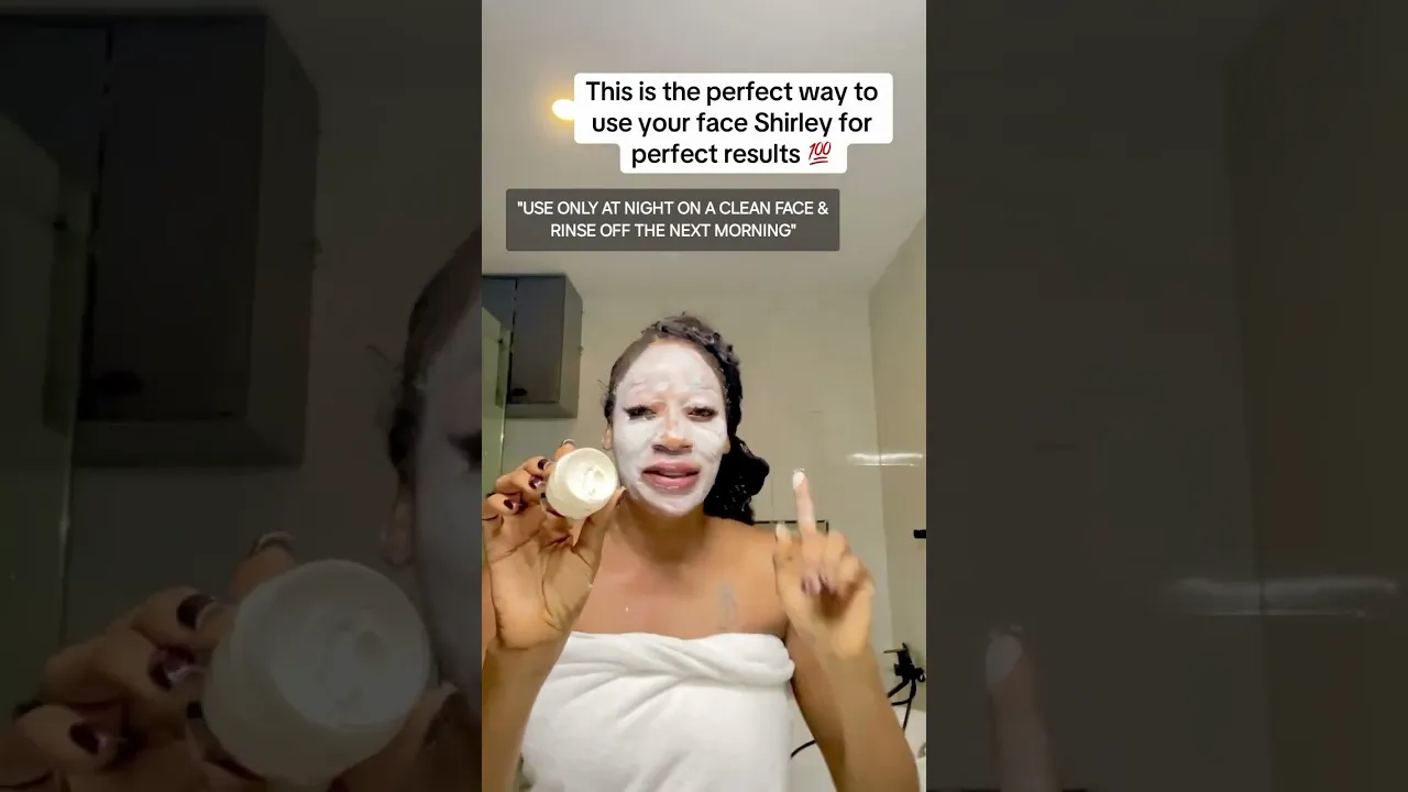 How To Use - Face Shirley