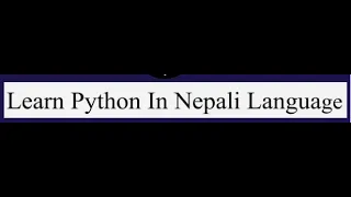 Python Installation Nepali