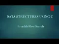 Module V 9 Breadth First Search
