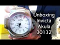 Invicta Akula 30132 Unboxing Specs Check - Nautilus Homage Is My First Automatic Watch