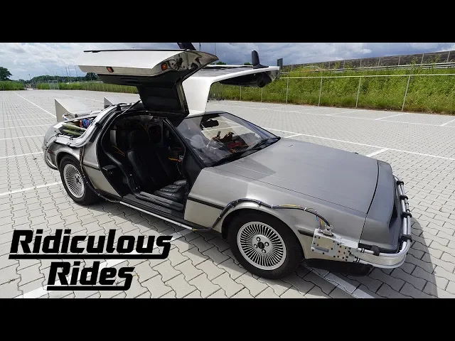 I Drive My DeLorean With A Remote Control | RIDICULOUS RIDES