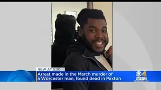 Worcester man arrested in connection with March murder in Paxton woods