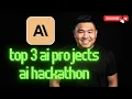 The BEST AI Hackathon Projects You Never Knew Existed Anthropic Hackathon 2024