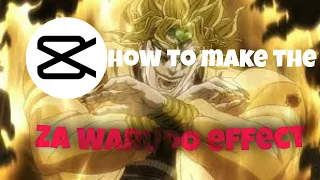 Download HOW TO MAKE THE ZA WARUDO EFFECT ON CAPCUT MP3