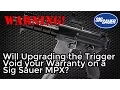 Replacing the Sig Sauer MPX Trigger - Should you Upgrade