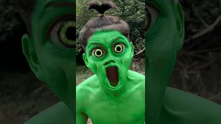 Hulk scary transformation with friend become ronaldo