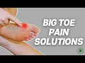 Sesamoiditis Treatment 9 Best Exercises for Big Toe Pain Relief