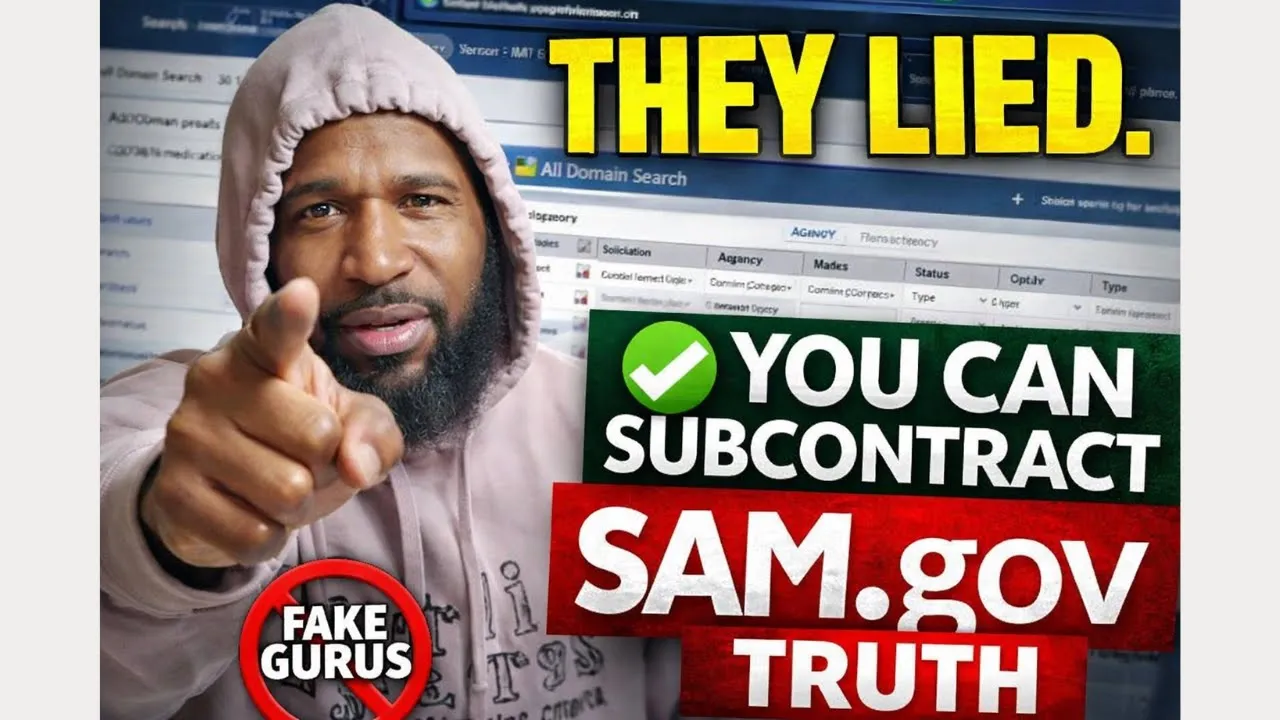 STOP Listening to Fake Government Contracting Gurus (SAM.gov EXPOSED)