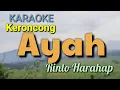 Lagu karaoke keroncong ll AYAH ll   Rinto Harahap