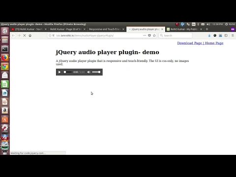 Download MP3 jQuery audio player plugin- demo