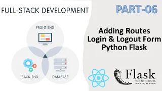Build a Login and Logout system using Python Flask Adding Routes using python Flask
