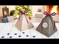 Origami Useful Ideas Creative Pyramid Paper Box for Presents