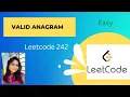 242 Valid Anagram In Java Leetcode Problem Easy