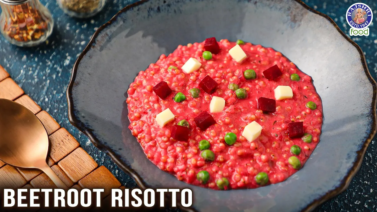 Beetroot Risotto   Barbiecore Cuisine   How to make Luscious Beetroot Millet Risotto   Varun Inamdar