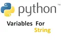 Python Tutorials-2 For Beginners variables for String in Python Urdu programming Mode