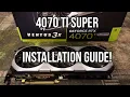 RTX 4070 TI SUPER installation guide everything you need to know about the 12vhpwr cable
