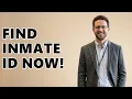How To Find An Inmate Id Number
