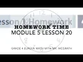 Eureka Math Homework Time Grade 4 Module 5 Lesson 20