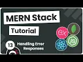 MERN Stack Tutorial - Handling Error Responses
